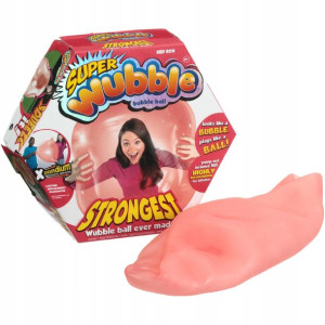 CZERWONA SUPER BAŃKOPIŁKA WUBBLE 76 CM bez pompki
