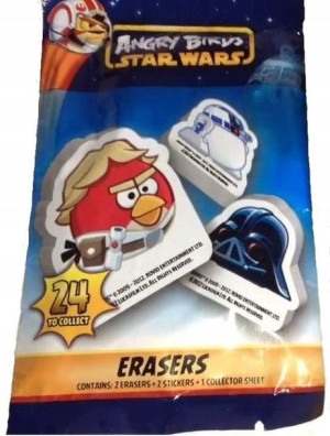 Angry Birds Star Wars Gumki do mazania 3-PAK