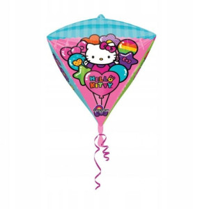 Balon Hello Kitty Kolorowy Diament Mix 2845763