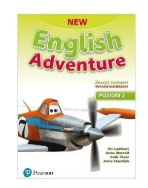 New English Adventure 2 Ćwiczenia + Dvd Pearson