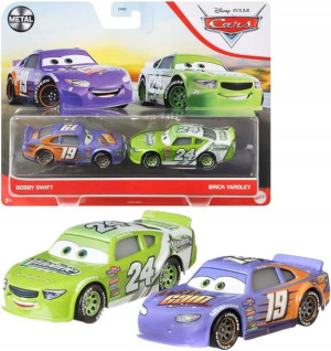 Cars Dwupak auta Bobby Swift i Brick Yardley DRR20