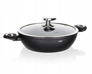 Patelnia Głęboka + Pokrywka 28cm/3,7 L Banquet