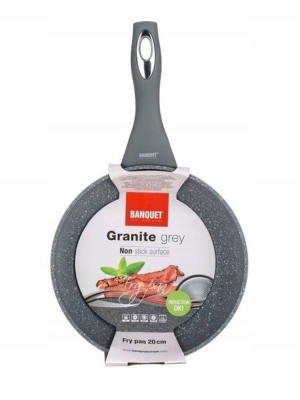 PATELNIA PATELKA ALUMINIOWA 20 cm GRANITE banquet