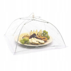 MOSKITIERA OSŁONA PARASOL siatka NA ŻYWNOŚĆ grilla