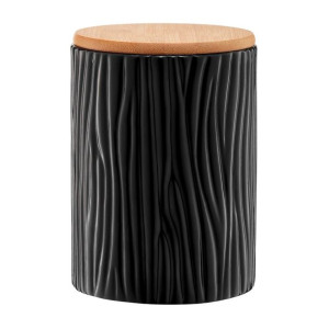 POJEMNIK CERAMICZNY do przechowywania 1,1 L czarny