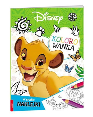 Disney kolorowanka praca zbiorowa