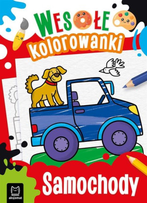 Samochody. Wesołe kolorowanki Sylwia Kajdana