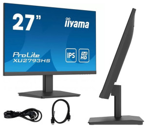 Monitor iiyama ProLite XU2793HS-B4 27" IPS LED 75Hz VGA/HDMI/DisplayPort