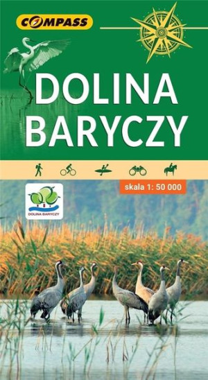 Mapa turystyczna Dolina Baryczy 1:50 000 w.2022 praca zbiorowa
