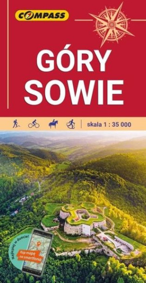 Mapa turystyczna - Góry Sowie 1:35 000 praca zbiorowa