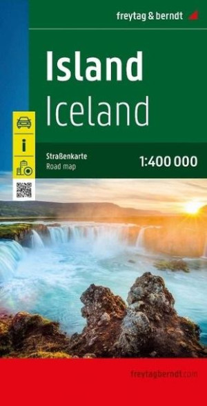Mapa samochodowa - Islandia 1:400 000