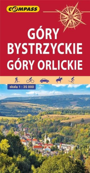 Mapa - Góry Bystrzyckie, Góry Orlickie 1:35 000 praca zbiorowa