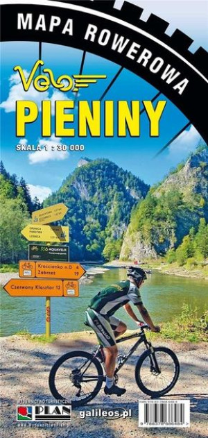 Mapa rowerowa - Pieniny 1: 30 000 praca zbiorowa