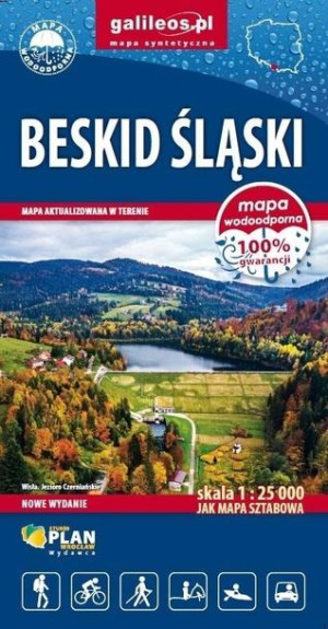 Mapa syntetyczna - Beskid Śląski 1:25 000 praca zbiorowa