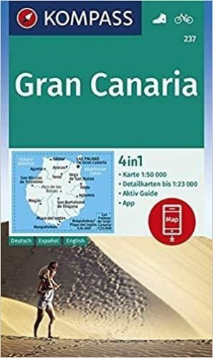 Gran Canaria 1:50 000 w.2019 Kompass praca zbiorowa