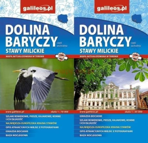 Mapa tur.-Dolina Baryczy, Stawy Milickie (komplet) praca zbiorowa