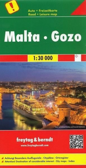 Mapa samochodowa - Malta Gozo 1:30 000 praca zbiorowa