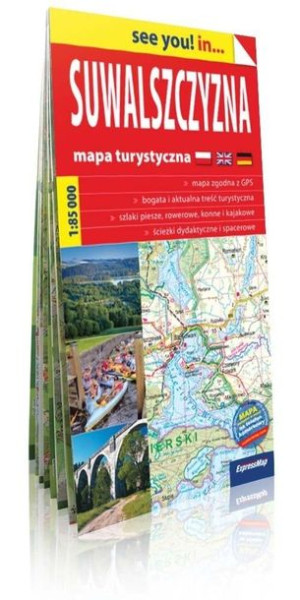 See you! in... Suwalszczyzna 1:85 000 w.2019 praca zbiorowa