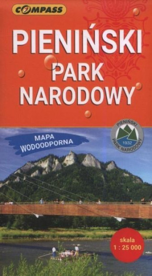 Mapa kieszonkowa - Pieniński PN 1:25 000 praca zbiorowa