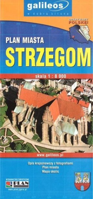 Plan miasta - Strzegom/Gmina Strzegom 1:8 000 praca zbiorowa