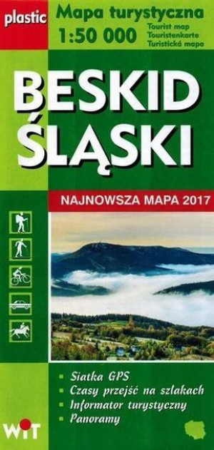Mapa turystyczna Beskid Śląski 1:50 000 WIT praca zbiorowa