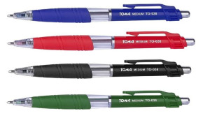 Długopis Medium aut. 1,0mm mix (24szt) TOMA