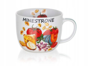 KUBEK miska na zupę DO ZUPY 730 ml MINESTRONE