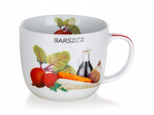 KUBEK miska na zupę ZUPY 730 ml BARSZCZ przepis