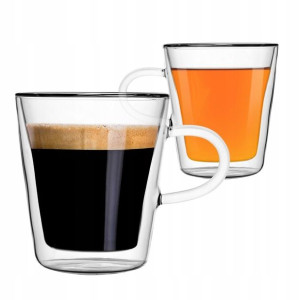 SZKLANKA TERMICZNA z podwójną ścianką 2 x 240 ml