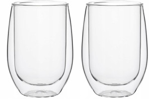 SZKLANKA TERMICZNA z podwójną ścianką 2 x 350 ml