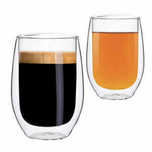 SZKLANKA TERMICZNA z podwójną ścianką 2 x 350 ml