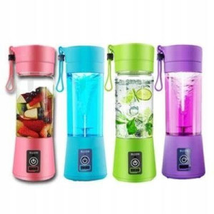 BLENDER MIKSER TURYSTYCZNY USB AKUMULATOR 380ML  kubek do smoothi