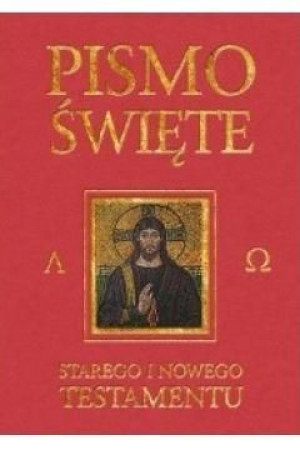 Pismo Święte ST i NT bordo - skorowidz Kazimierz Romaniuk