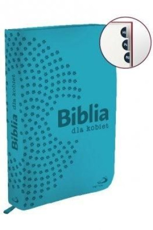 Biblia dla kobiet - turkusowa (z paginatorami) praca zbiorowa