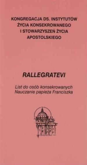 Rallegratevi, list do osób konsekrowanych praca zbiorowa