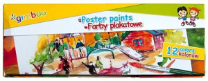 Farby plakatowe 12x20ml