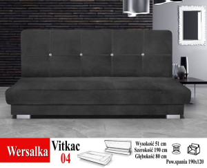 Wersalka Kanapa Sofa Vitkac Promocja Rozkładana Okazja Łóżko