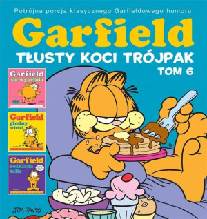 Garfield T.6 Tłusty koci trójpak praca zbiorowa