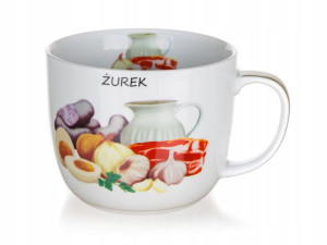 KUBEK miska na zupę DO ZUPY 730 ml ŻUREK ŻURKU