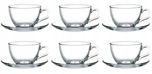 Komplet Kawowy 6 X 200 Ml Filiżanki Pasabahce
