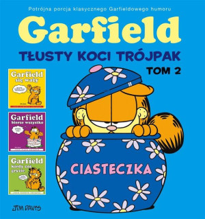 Garfield. Tłusty koci trójpak T.2 Ciasteczka Jim Davis