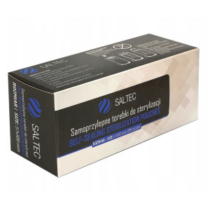 Torebki do sterylizacji 57x100mm 200szt SALTEC Nowy SALTEC torebka papierow