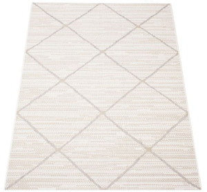 Dywan sznurkowy Paloma 04 geometryczny boho beżowy