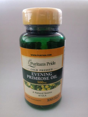 Puritan's Pride Evening Primrose Oil 500mg 100kap.