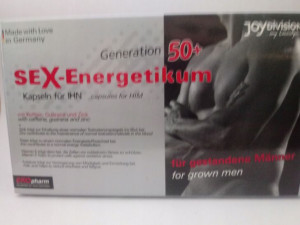 Sex Energetikum Kapsułki na potencję dla panów 50+