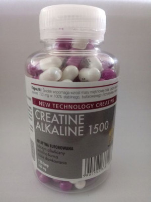 MEGABOL Creatine Alkaline 120 Kapsułek Kreatyna