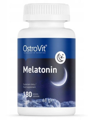 Melatonina w tabletkach OstroVit 180 szt.