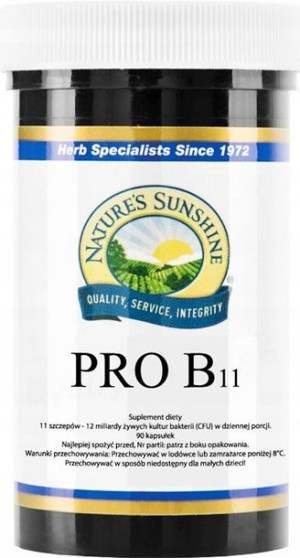 NSP Natures Sunshine Pro B11 probiotyki kapsułki