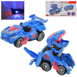 Auto Robot Zabawka Dinozaur Transform 2w1 Samochód
