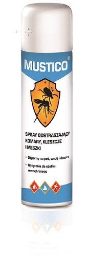 $  Mustico Spray odstraszający komary kleszcze i meszki 100ml
